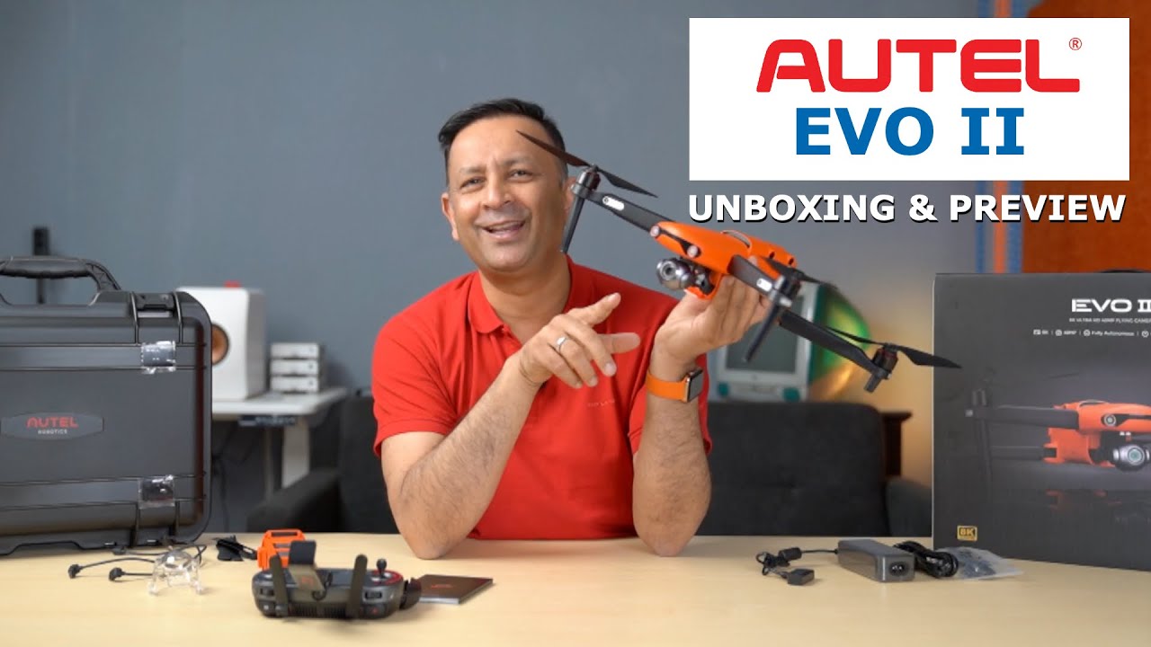 Autel EVO II 8K Drone Unboxing & Preview | OlizStore