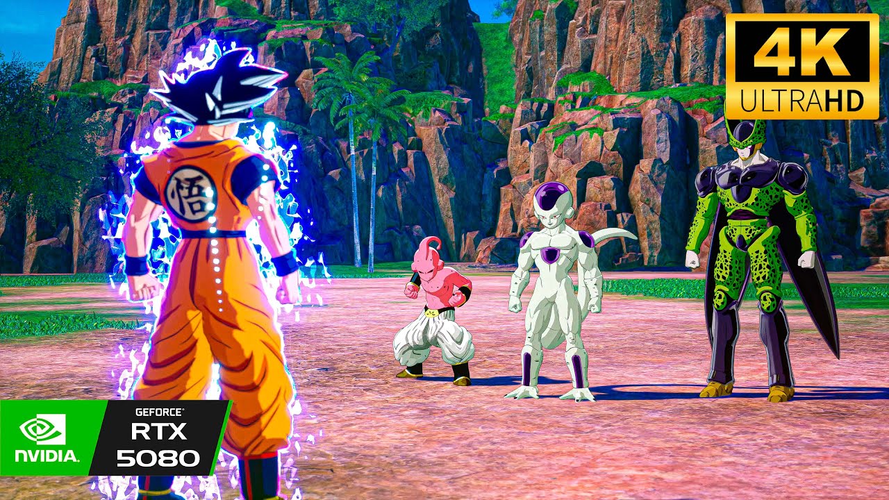 [4K60] Goku UI vs Frieza, Perfect Cell, Kid Buu | Epic Battle, RTX 5080 | Dragon Ball Sparking ZERO