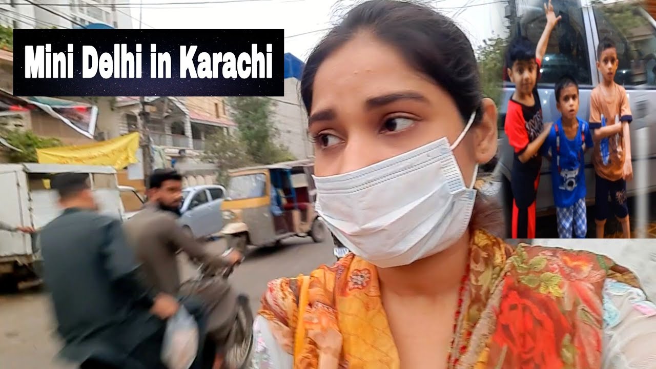 Mini Delhi in Karachi jaha zyada tar Hindu rehte hai | A very old society and market in Pakistan