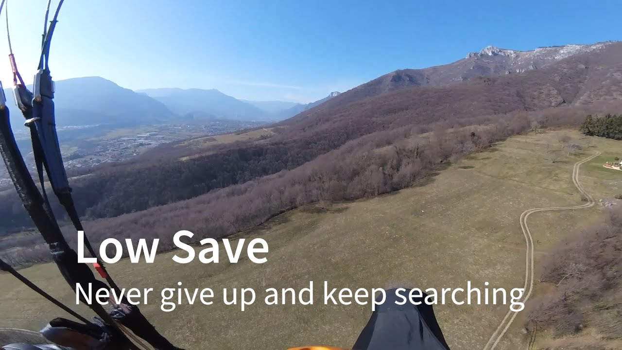 Paragliding Low Save