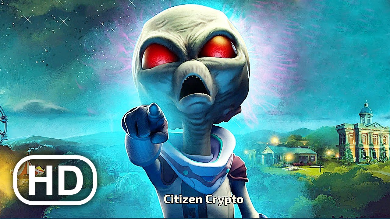 Crypto Invasion Of The Body Snatchers Scene - Destroy All Humans Remake