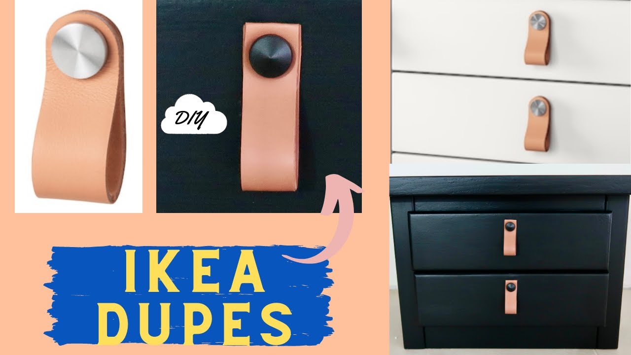 IKEA Leather Strap Handels DUPES | CHEAP DIY