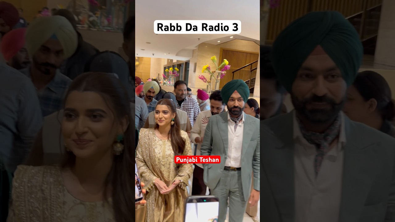 Tarsem Jassar Nimrat Khaira Spotted Chandigarh | Rabb Da Radio 3 | Punjabi Teshan