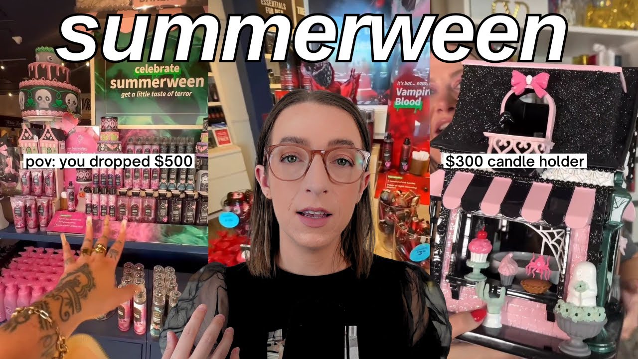 tiktok is losing its mind over the bath and body works summerween drop