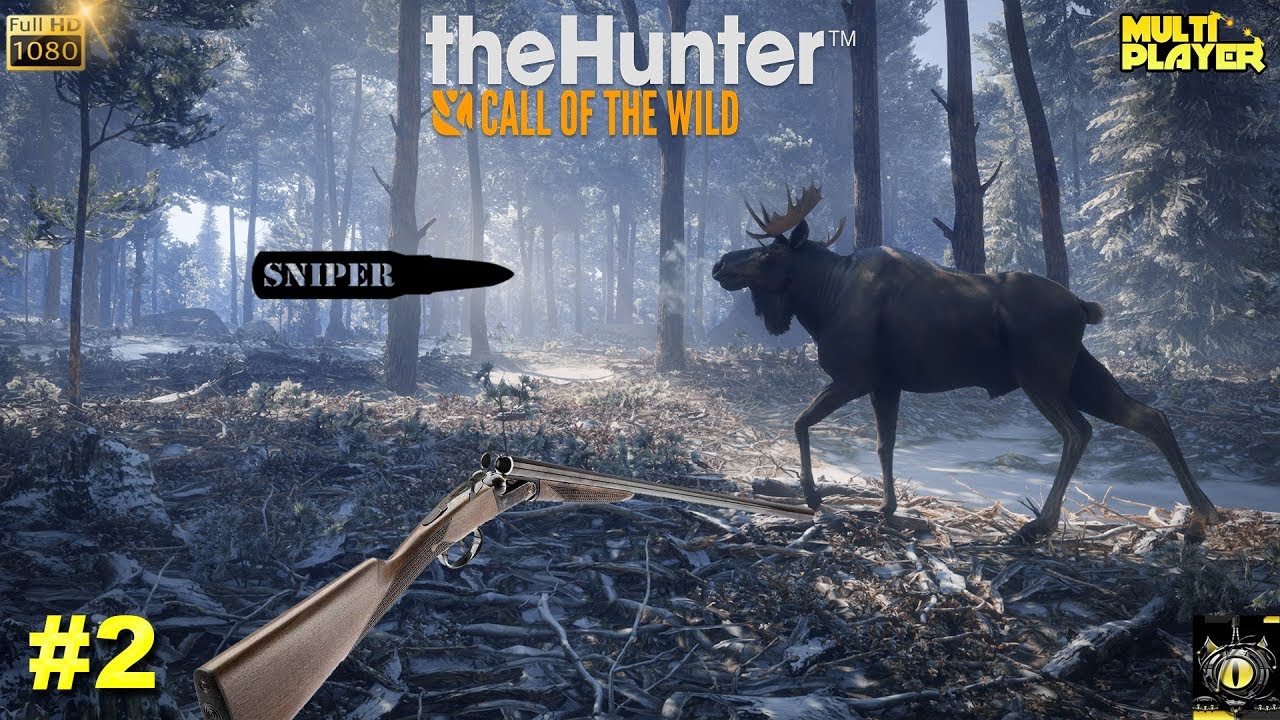 THEHUNTER CALL OF THE WILD #2 MULTIJOUEURS CHASSE DU GROS GIBIER ELAN WAPITI OURS SIMULATION 2017