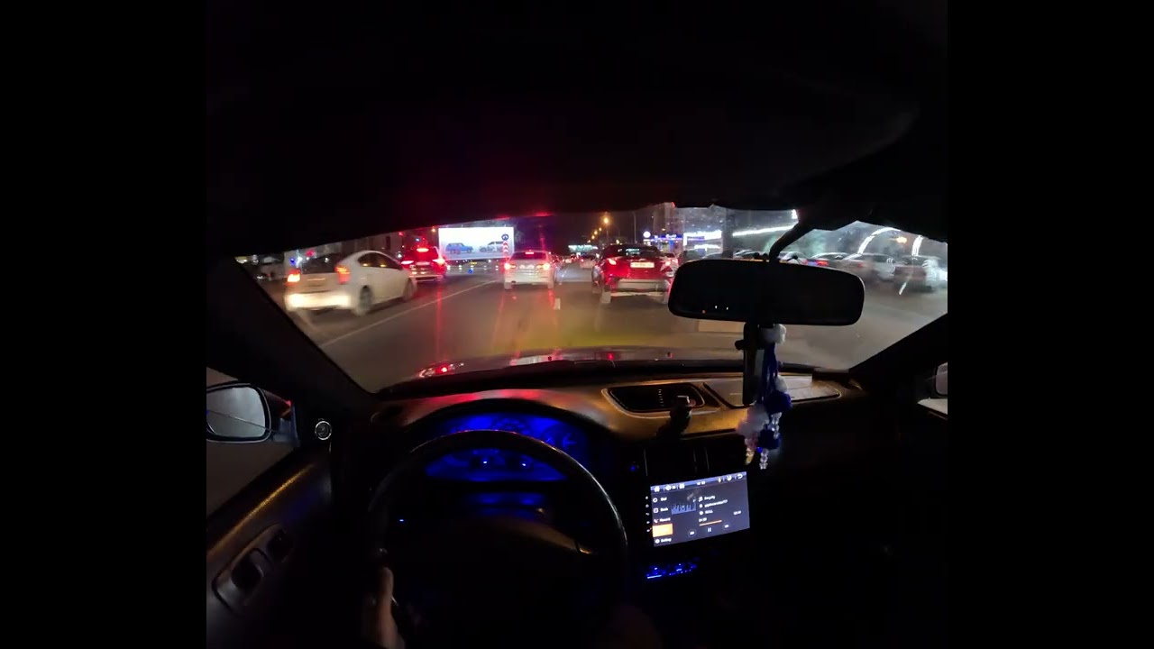 POV Night Drive in Tbilisi | 1996 EK Hatchback Sound
