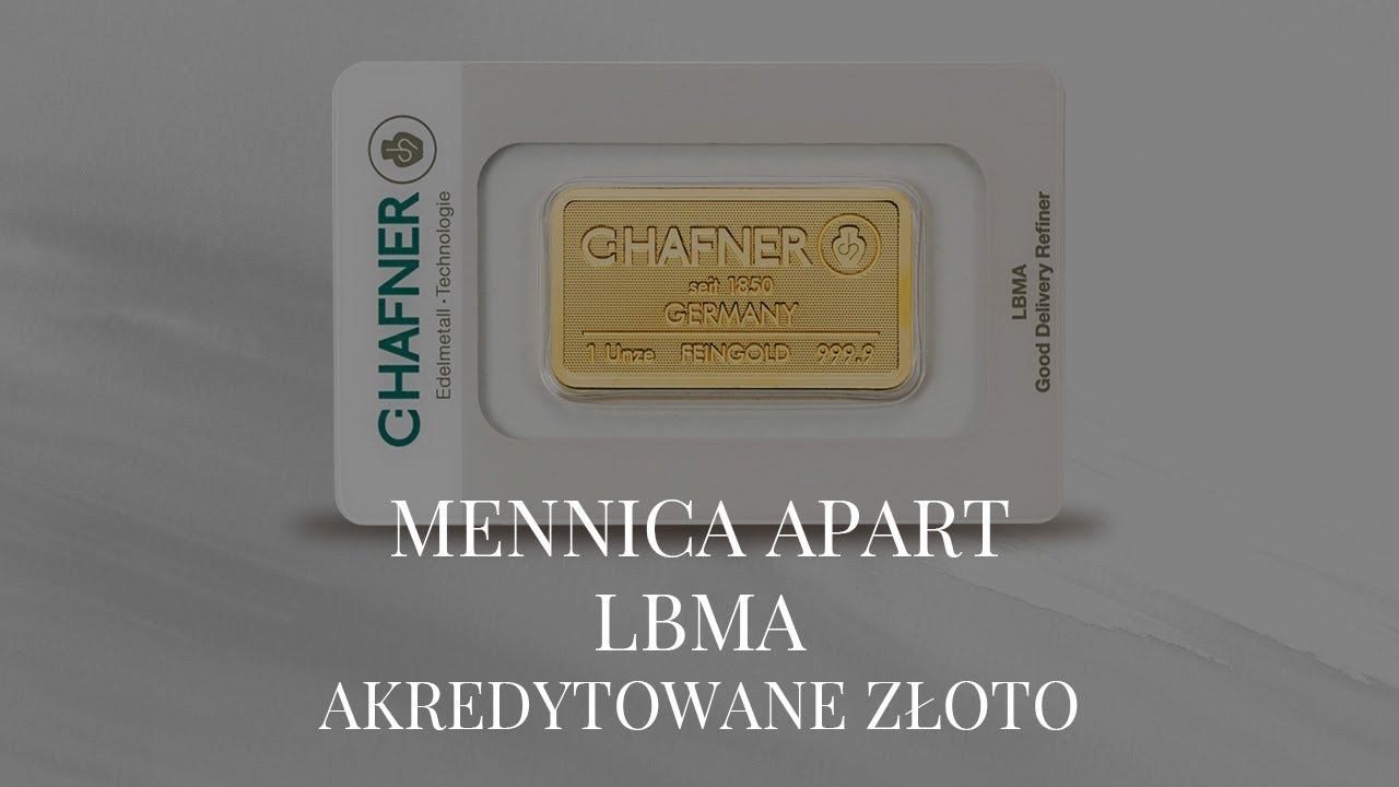 LBMA – akredytowane złoto |  Mennica APART