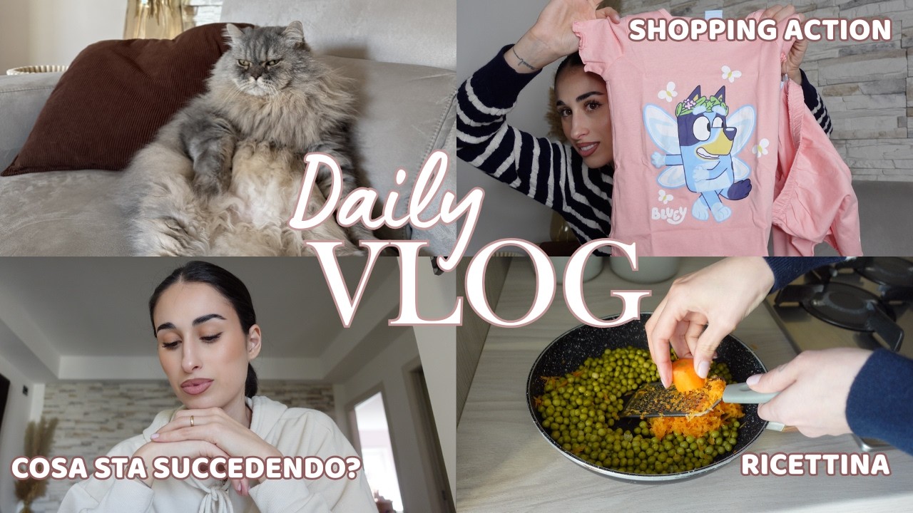 COSA STA SUCCEDENDO?❤️‍🩹 aggiornamenti vita, haul action e ricetta per la cena