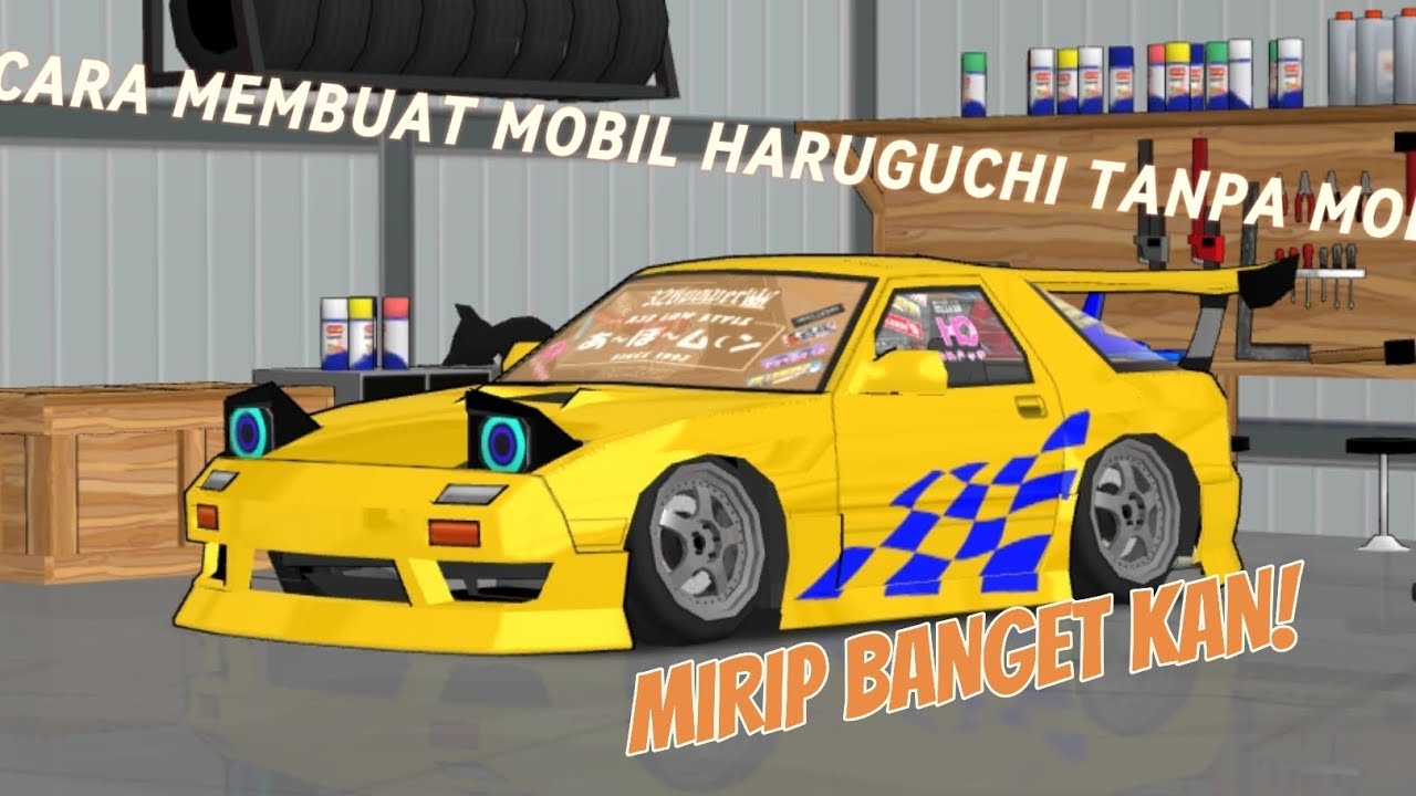 TUTORIAL MEMBUAT MOBIL HARUGUCHI TANPA MOD 🤯@GamingIZO2014 