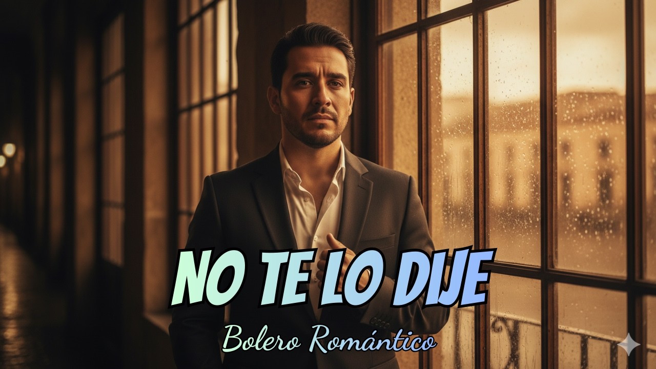 No Te Lo Dije | Bolero Romántico de Amor en Silencio | Canción Triste que Llega al Alma