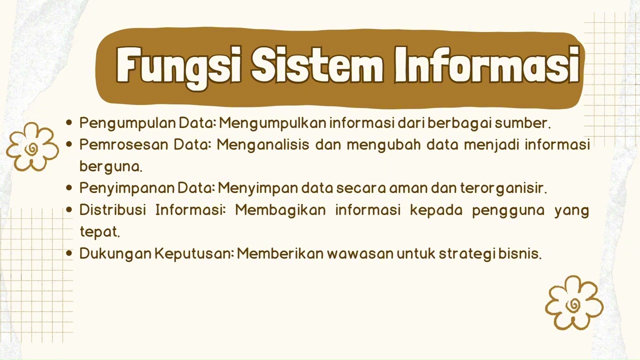 tugas sistem informasi  definisi,fungsi,contoh,tips