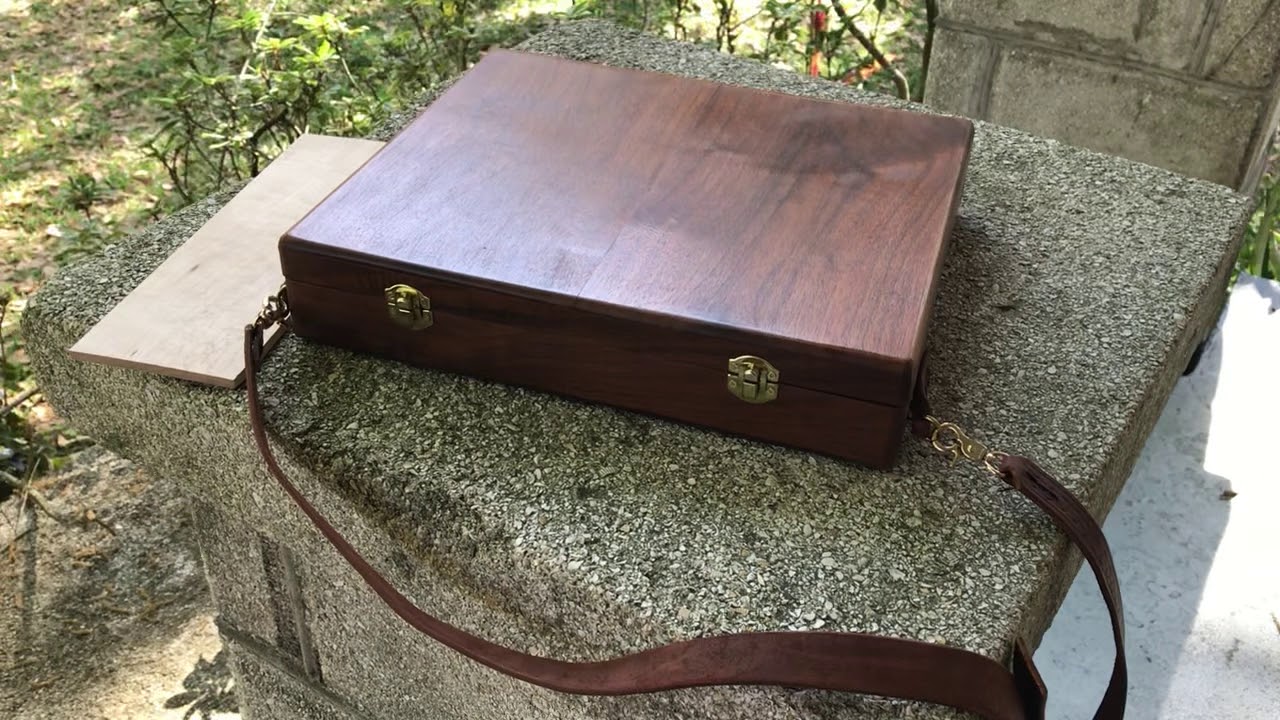 DIY (DIM-did it myself?) an elegant writer’s box/artist’s pochade box. A tour of the one I built