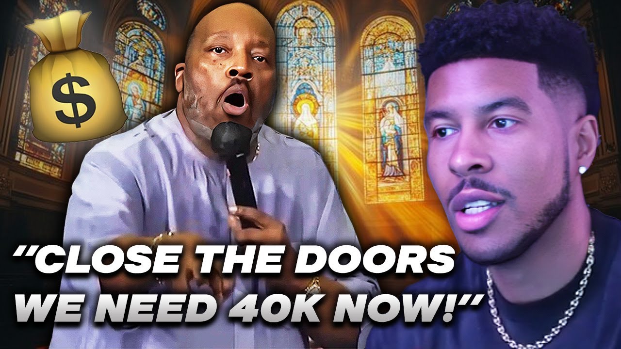 LowTierGod Reacts to a Pastor FORCING Church Members To Give $40K!
