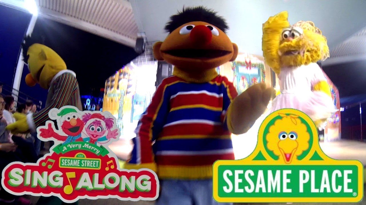 Vintage- A Very Merry Sesame Street Sing Along @ Sesame Street/  Sesame Place, Abby Paradise Theater