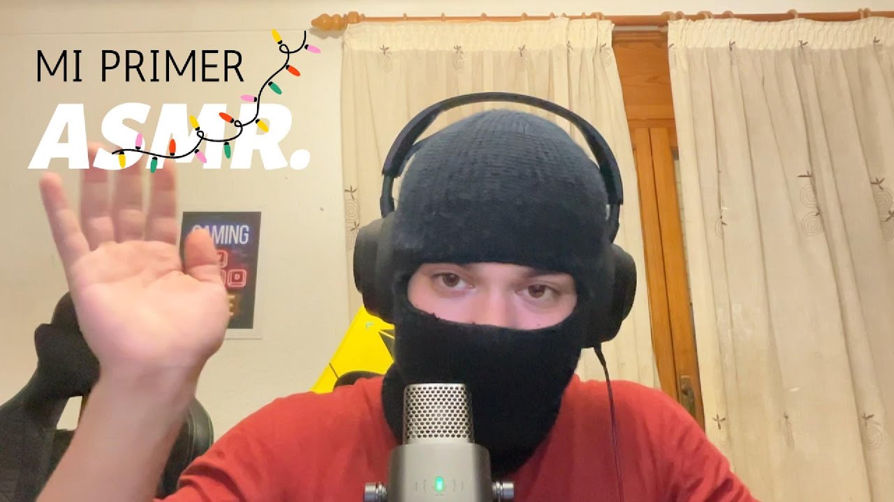 MI PRIMER ASMR, EN ESPAÑOL :)