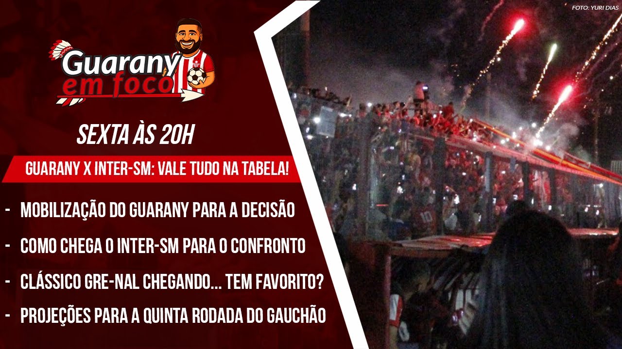 NA ÁREA #50 | GUARANY X INTER-SM: VALE TUDO NA TABELA!