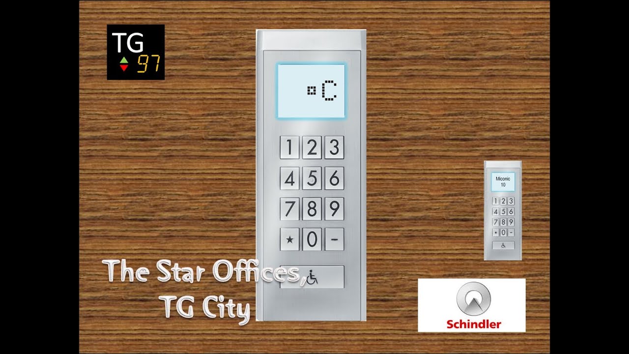[S1E14, Animated] Schindler Miconic 10 Elevators at The Star Offices, TG City