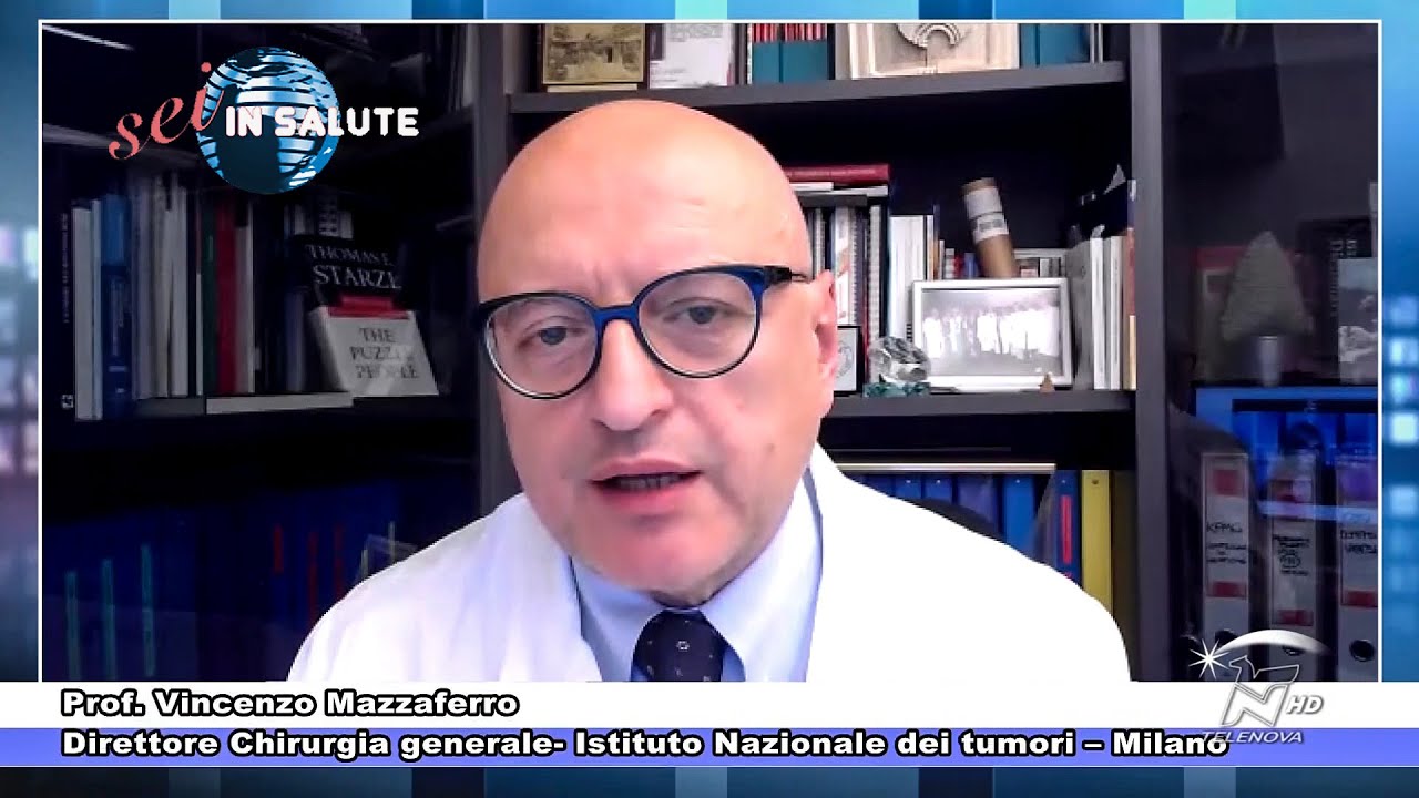 Prof. Vincenzo Mazzaferro a Sei In Salute Telenova parla del libro PROSSIMO, MOLTO VICINO.