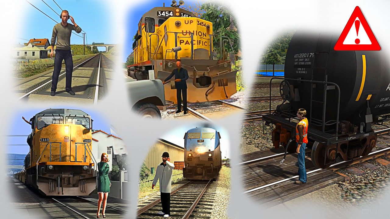 Railway Safety Analysis: Simulating Human Factor Risks and Braking Distance