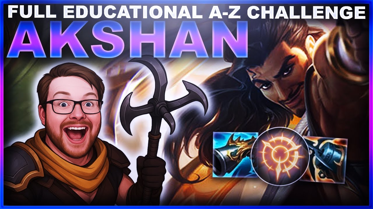 THE MOST POWERFUL SOLOQ CHAMPION?!? AKSHAN! | League of Legends