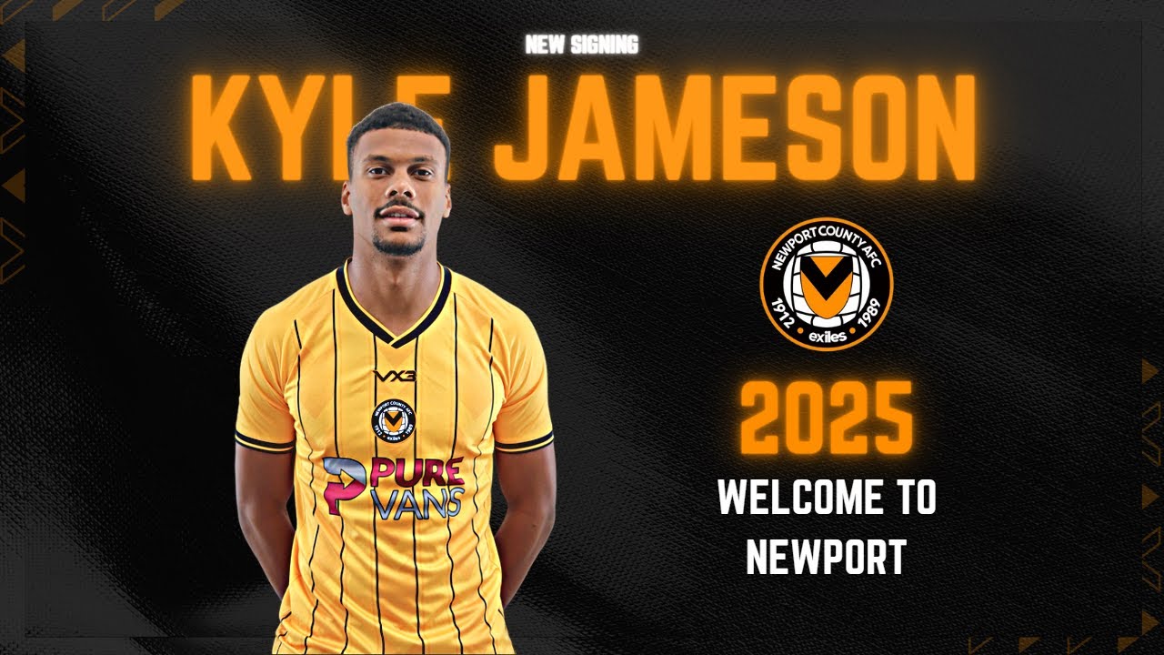 Kyle Jameson 🗣 | Kyle speaks after signing for Newport County AFC