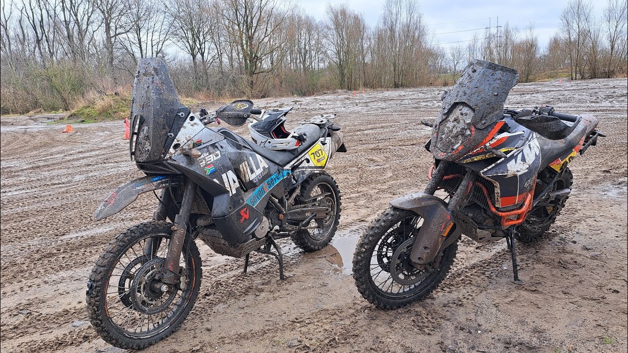 KTM 990 VS KTM 1090 Adventure at Action Planet