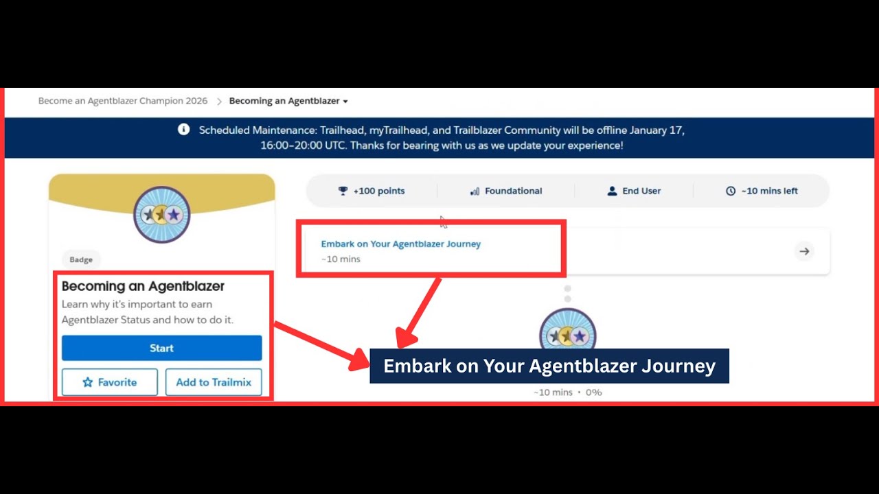 Embark on Your Agentblazer Journey - Salesforce Trailhead