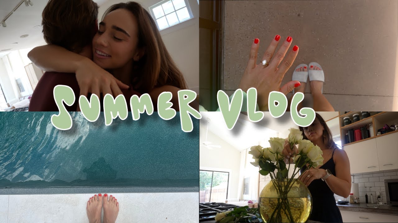 SUMMER IS HERE!!!! our 10 year anniversary, packing for Florida + CRUMBL cookie review lol