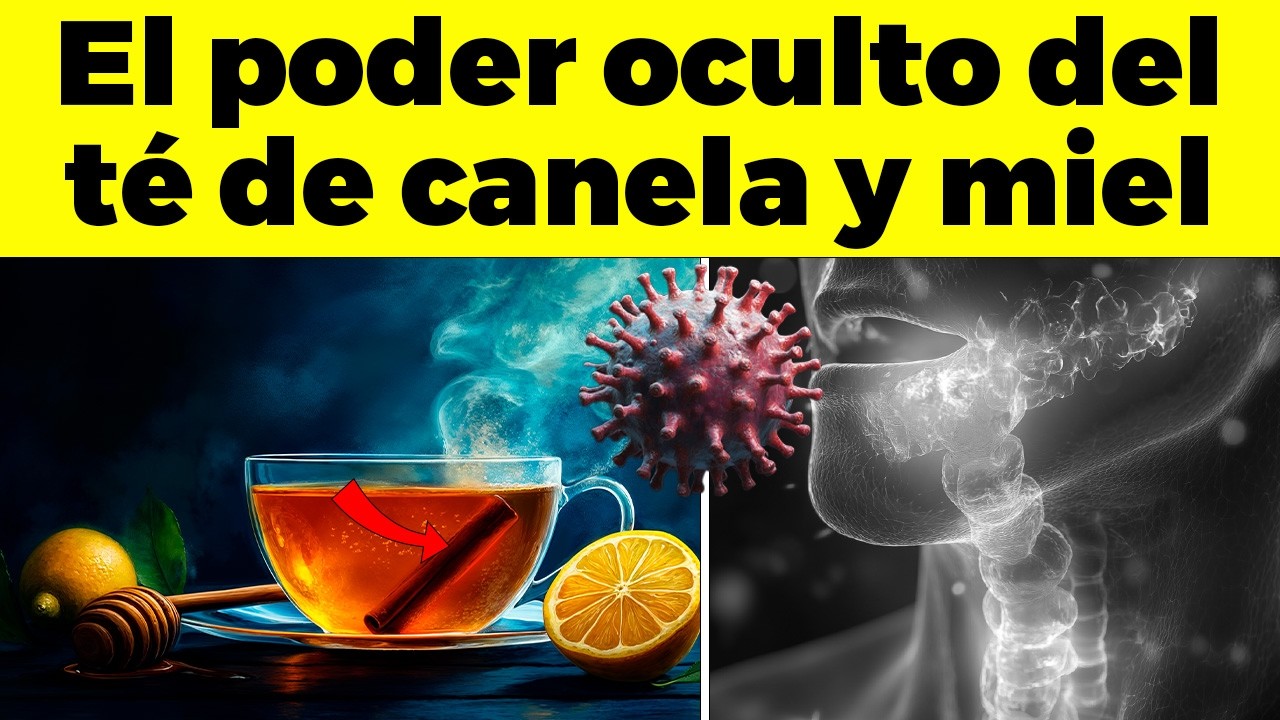 EL PODER del Té de canela y miel, el mejor aliado para la gripe y el resfriado