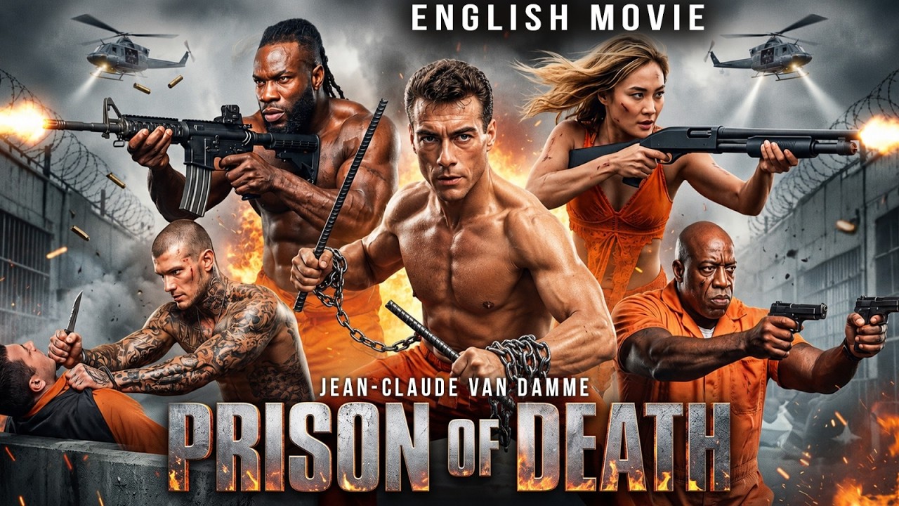 PRISON OF DEATH | Jean-Claude Van Damme's Hollywood Classic Full Action Movie | Free English Movies