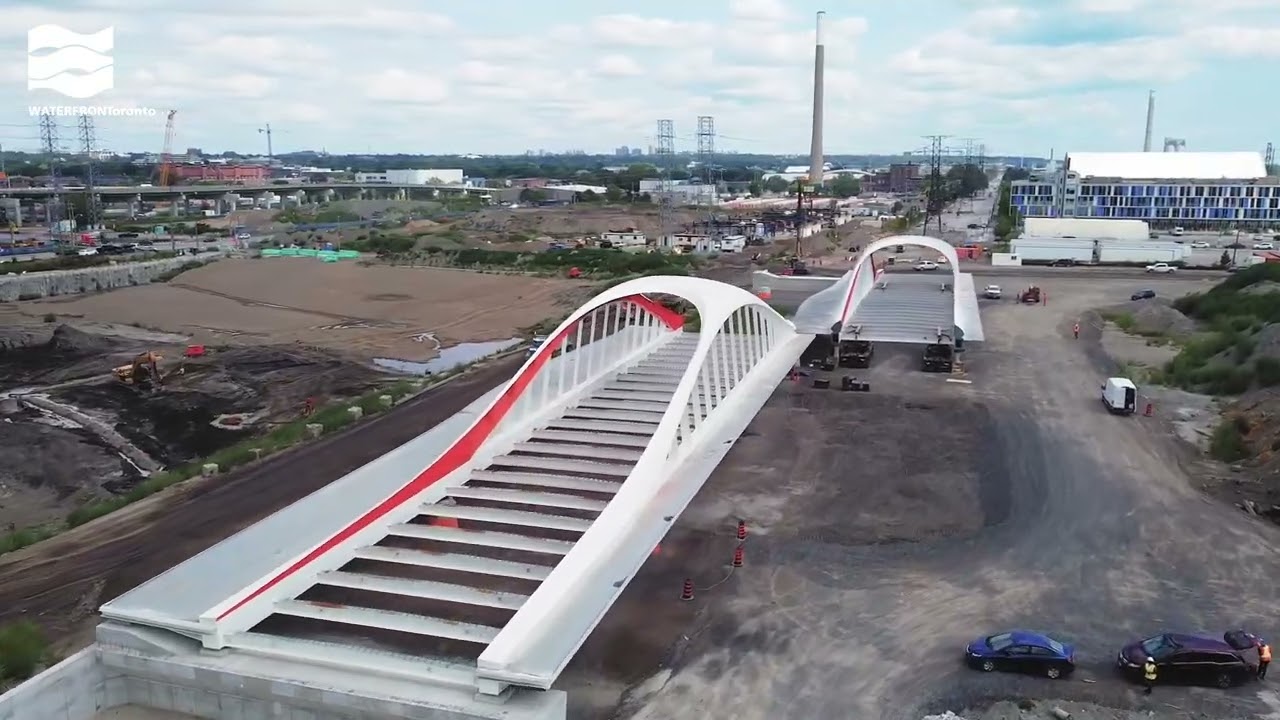 New Bridges in the Port Lands
