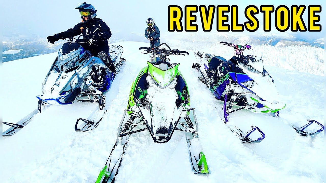 Deep Snow TURBO Tree Riding and Hill Climbing in the BIG MOUNTAINS