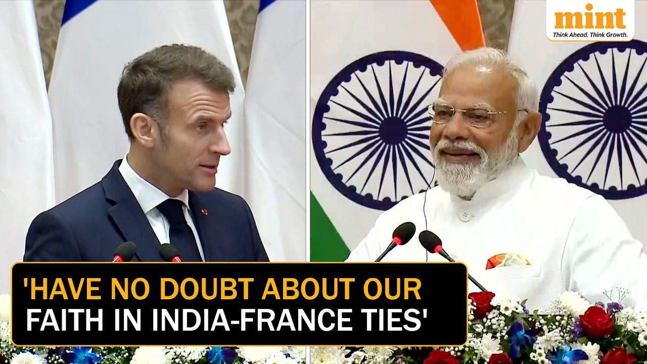 Modi-Macron Meet: French President Declares New Status For Indo-French Ties To Strategic Partnership