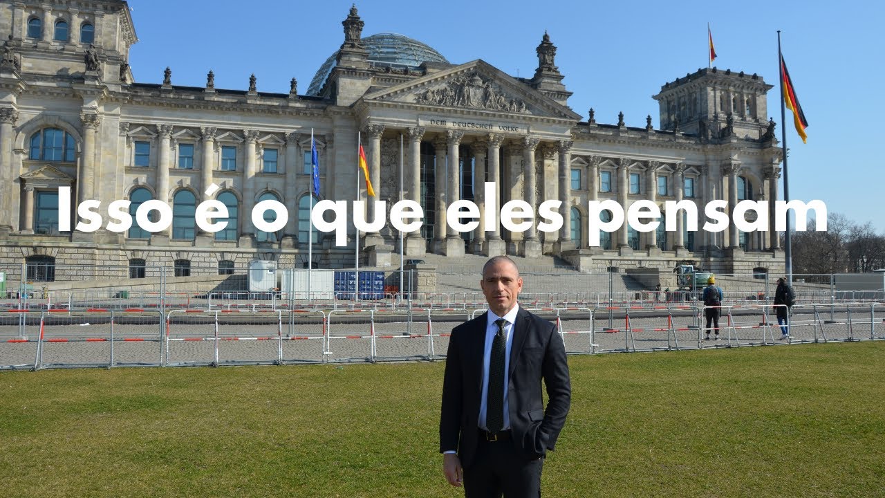 FUI PARA A ALEMANHA DISCUTIR O BRASIL E O MUNDO | Professor HOC