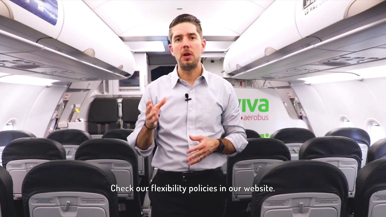 Message from Juan Carlos Zuazua, CEO of Viva Aerobus.