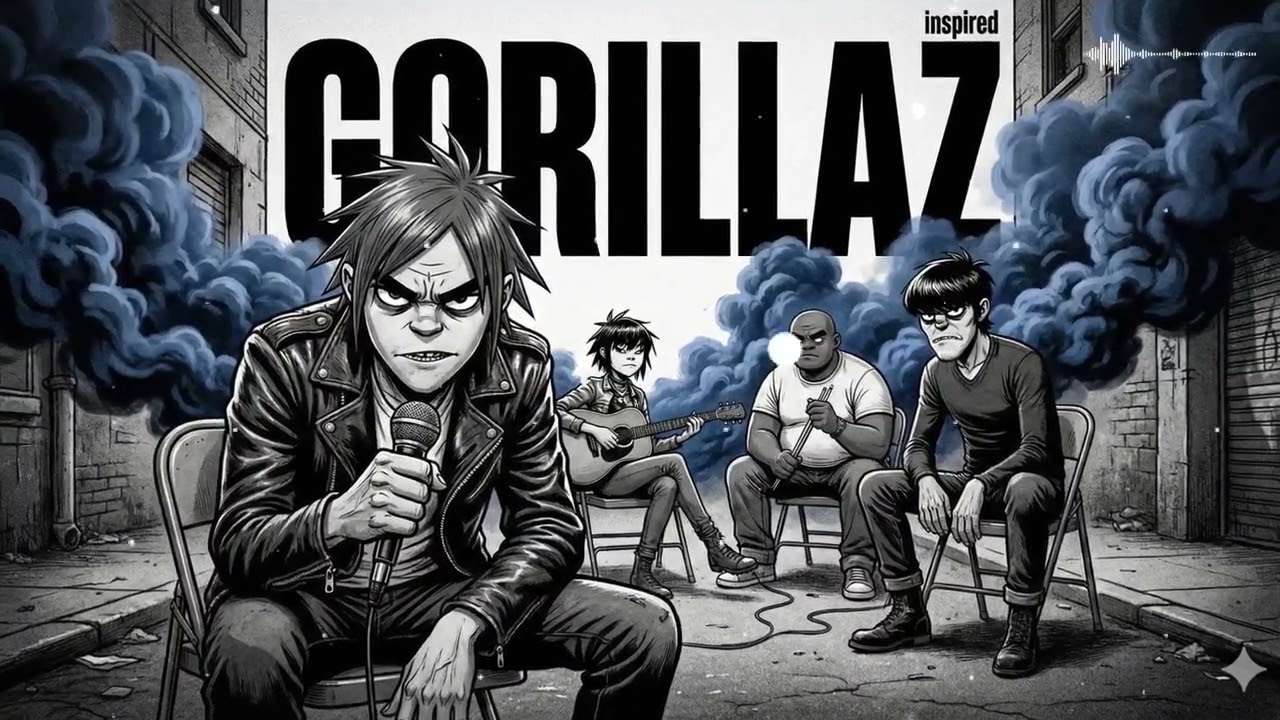 Kill Bill [UNDERGROUND] –Gorillaz Mountain Album Inspired , AI Remix Psycho– Trip-Hop, Hip-Hop
