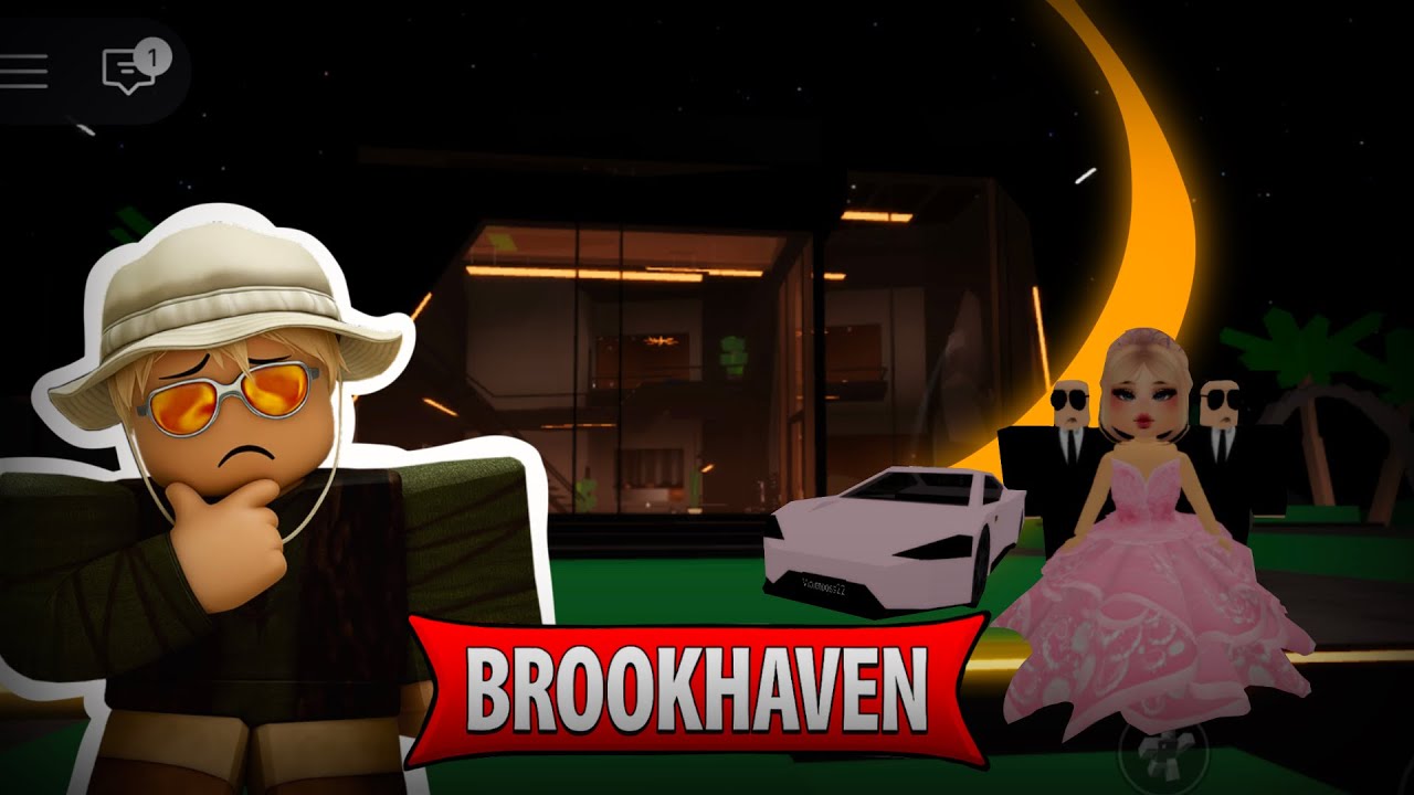 INVADIRAM MINHA NOVA CASA NO BROOKHAVEN RP 