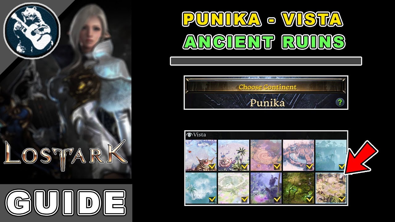 Ancient Ruins Vista Location in Lost Ark | Punika Locations Guide