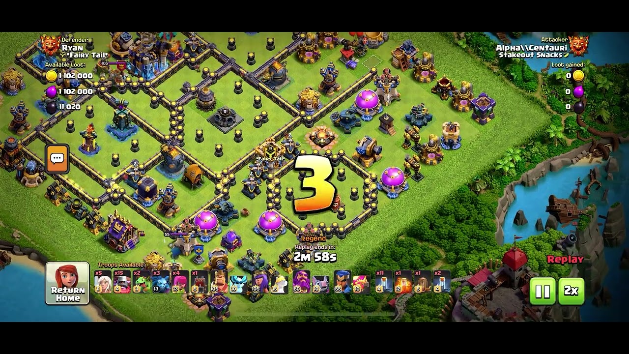 Mass throwers - clash of clans th18 legend league hits