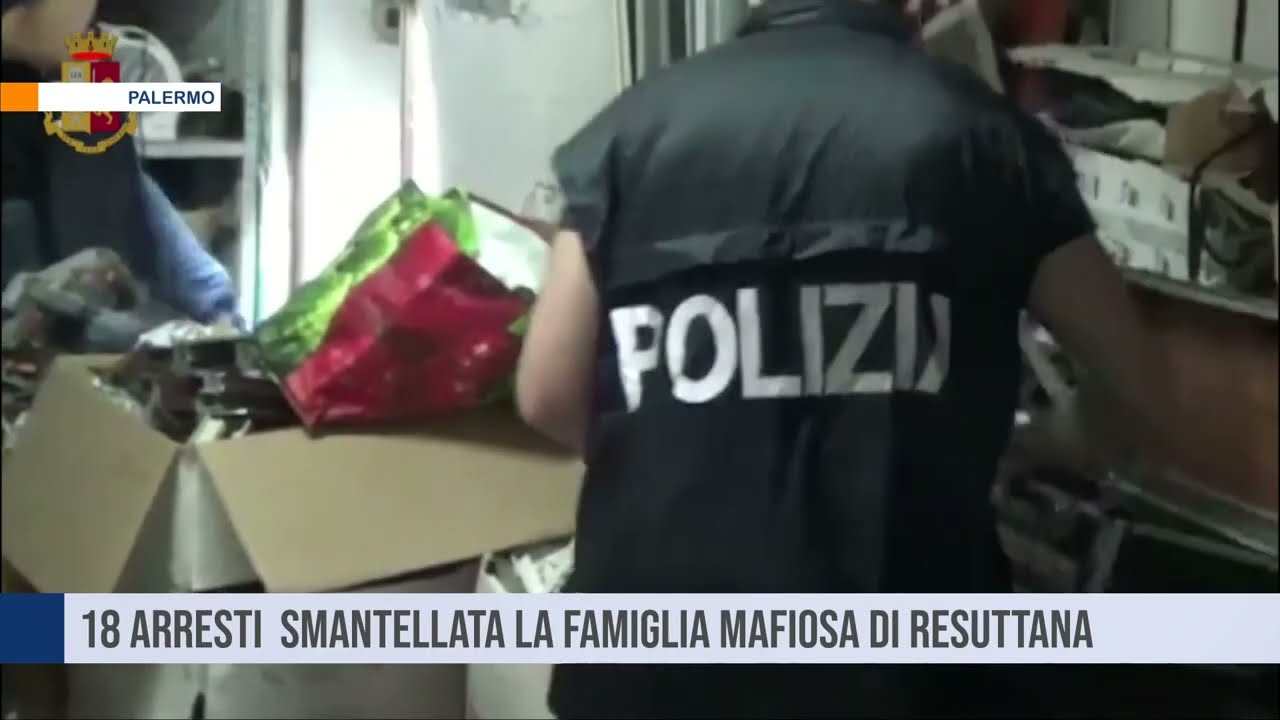 Palermo. Smantellata la famiglia mafiosa di Resuttana, 18 arresti