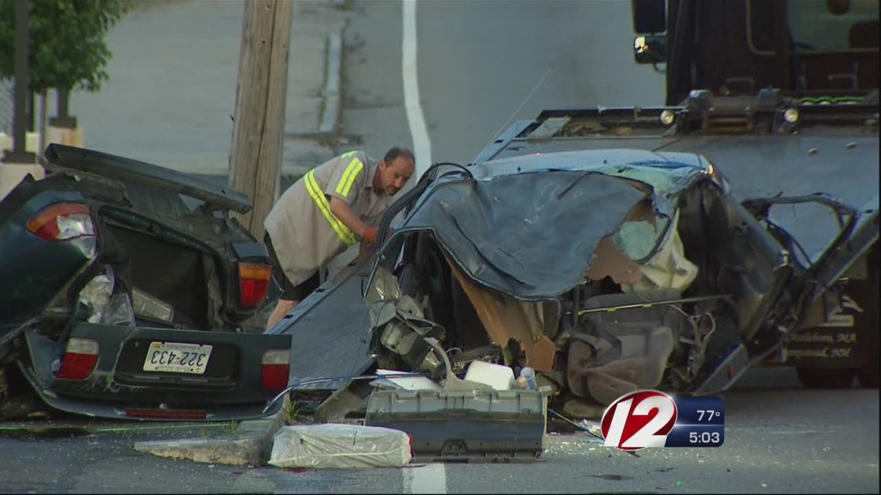21-year-old killed, car split in half in N. Providence crash