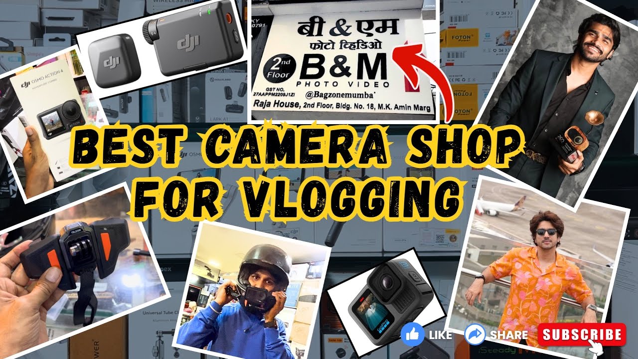 📸🔥Best Camera Shop in Mumbai for 🤳🏼Vlogging &😍Photography 🎥|DJI &bull;GoPro &bull;Sony &bull;Canon &bull;Nikon #dji 