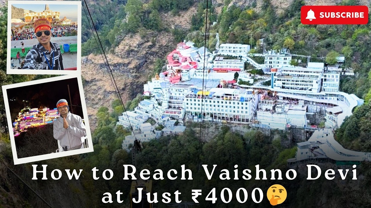 A Group Trip to Vaishno Devi Temple & Jammu Hill Station || Budget only ₹4000 || Jammu & Kashmir