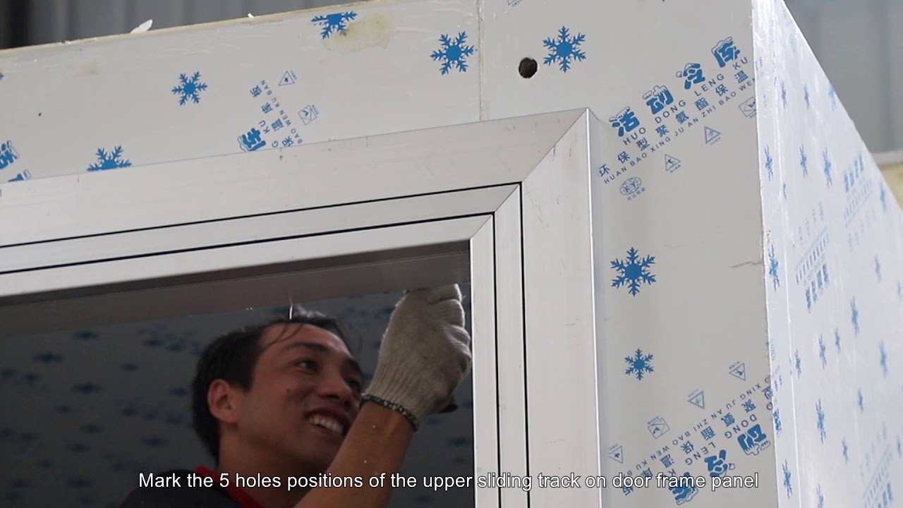 Cold Room Sliding Door Installation Instruction Chang Xue Refrigeration