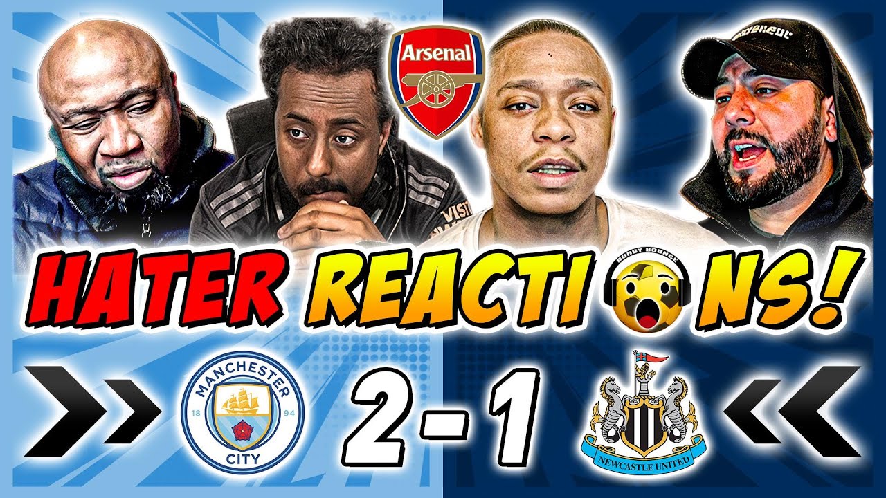 Arsenal Fans DEJECTED 😔 Reactions to Man City 2-1 Newcastle | Premier League Fan Reactions