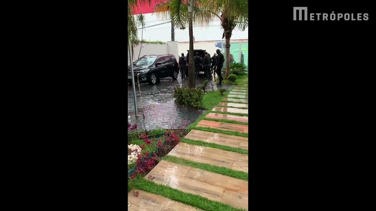 Momento em que sargento é preso por movimentar R$ 8 milhões com quadrilha de agiotas