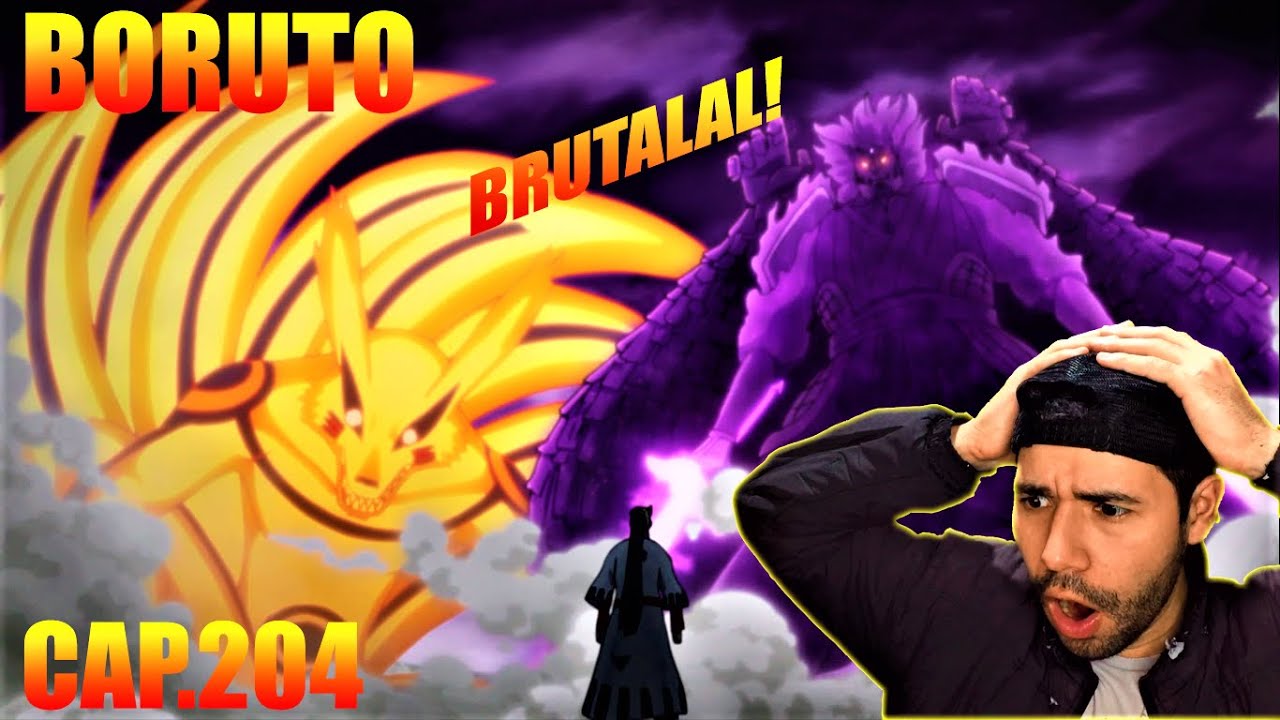 NARUTO Y SASUKE VS JIGEN! | REACCION - REACTION | BORUTO 204