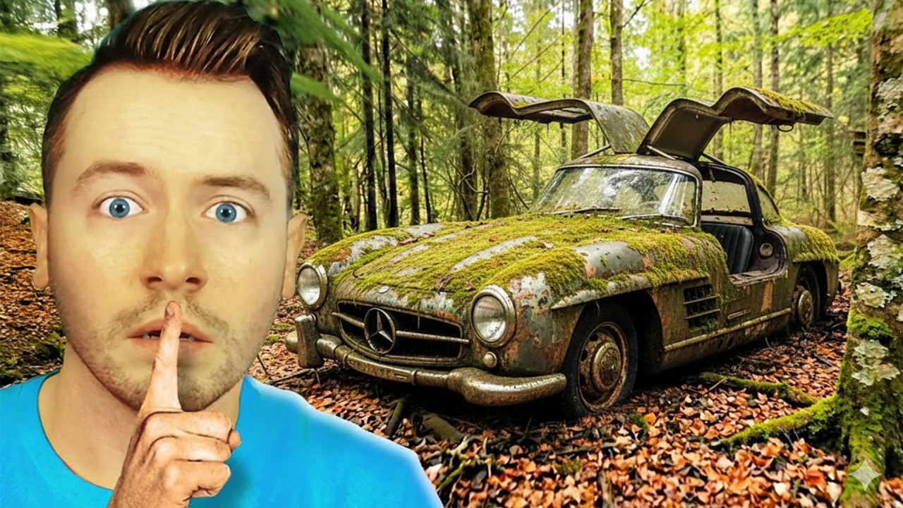 Er FINDET einen 2.000.000€ MERCEDES im WALD!