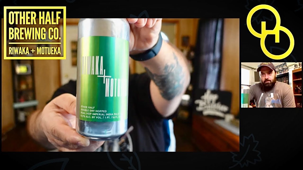 Other Half Brewing Co. | DDH Riwaka+Motueka (Imperial Double IPA) | Beer Review (ft. Nerdsense) #171