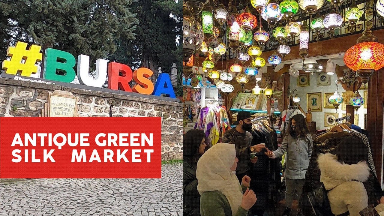 Antique Green Silk Market During The Covid-19 Pandemic | Silk Bazaar | Bursa | Turkey | Sheraz Mirza